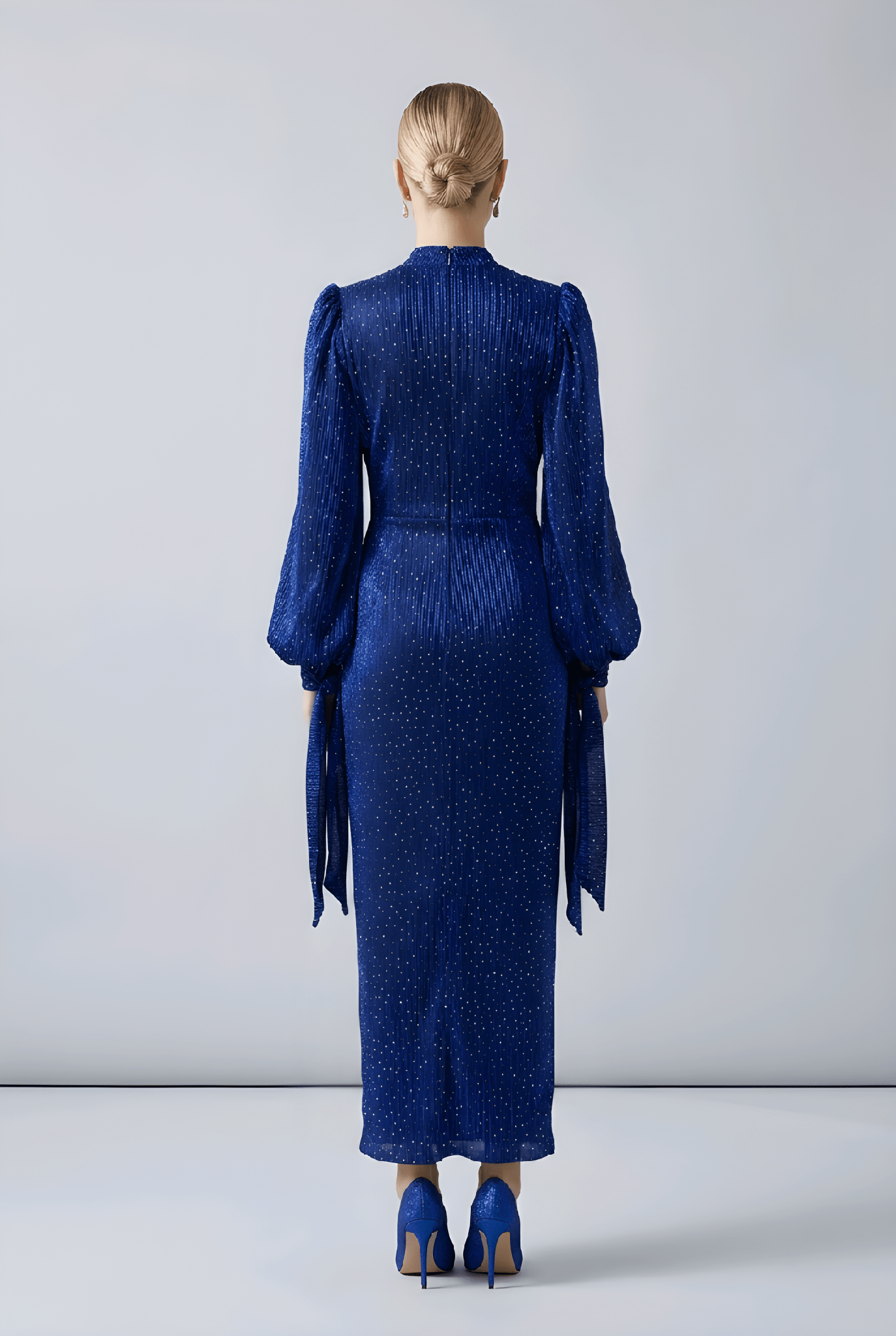 Rhinestone Embellished Maxi Dress | Elora Venecci
